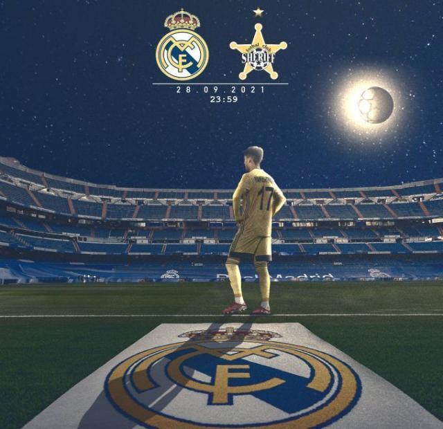 1632897607366006099.jpg 9月27日欧冠,摩尔多瓦蒂拉斯波尔警长对阵皇马,乌兹别克媒体为亚赫希博耶夫制作比赛海报。.jpg